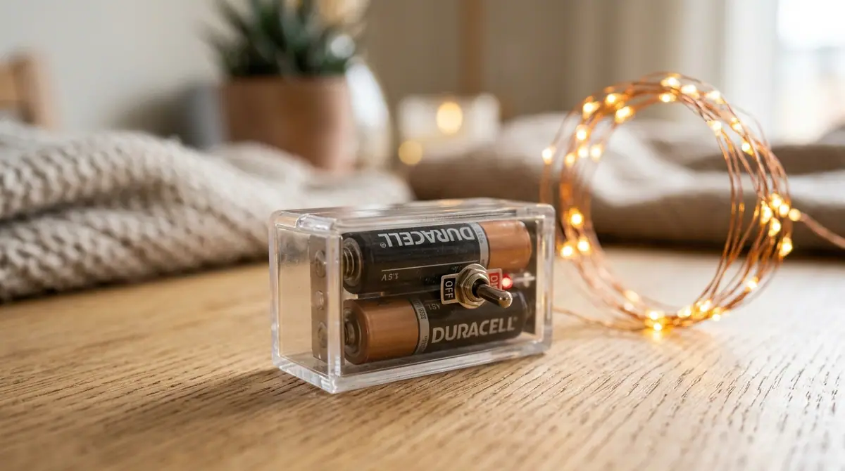 Acrylic battery box connecting m