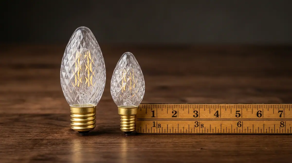 Comparing c9 and c7 bulbs