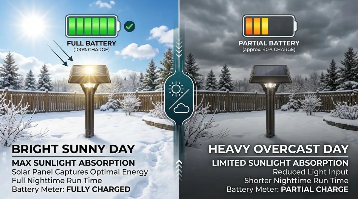 Solar lights battery comparison